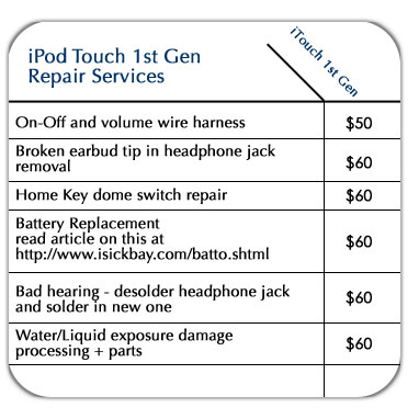 iPod Touch pricing