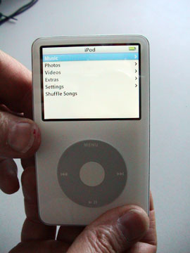 Reset iPod